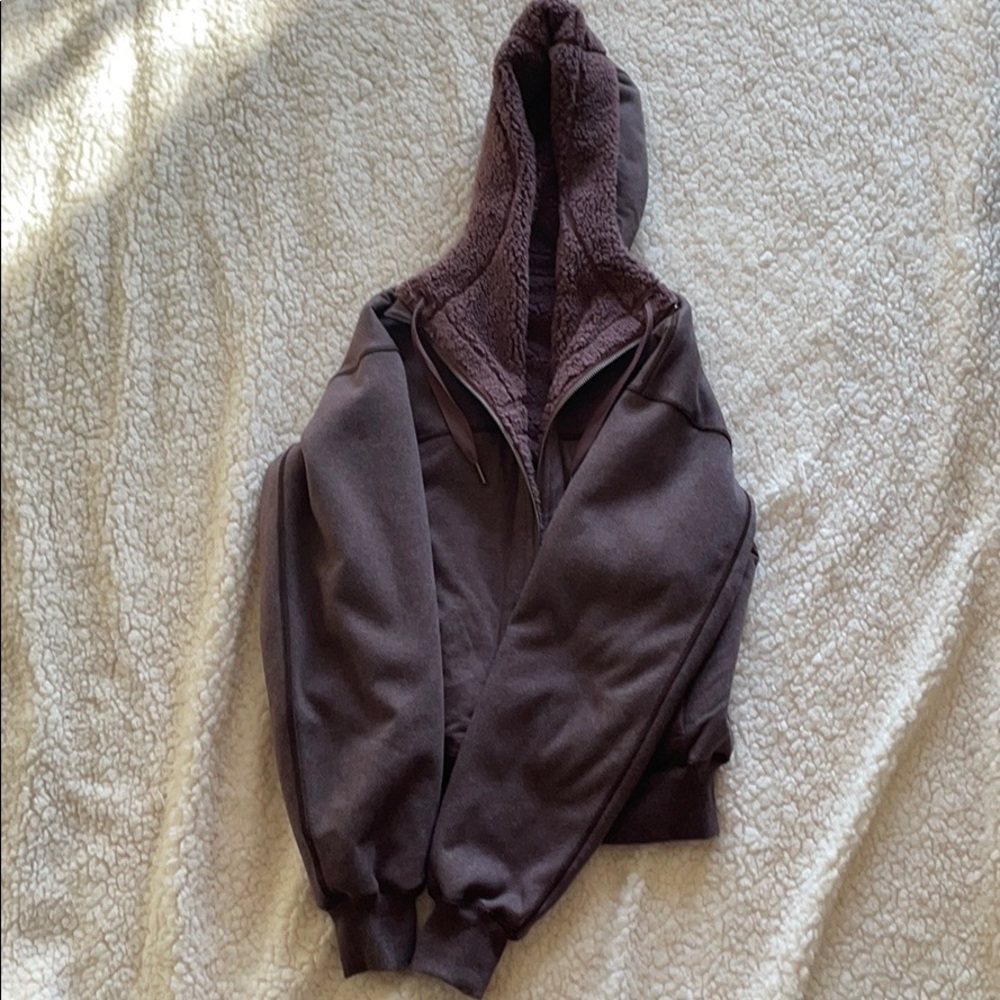 LuLu Lemon Reversible Fur Sweatshirt